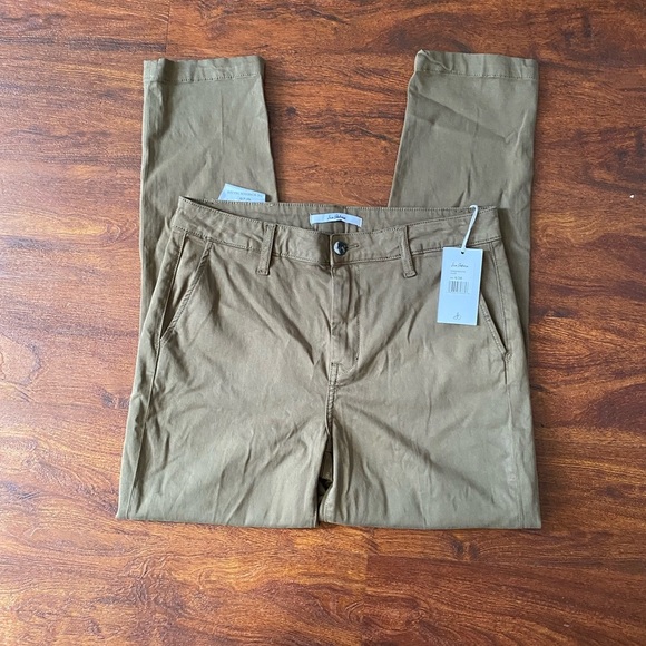 Sam Edelman Morrisson Trouser in Olive Size 6/28 Cotton - Picture 10 of 11